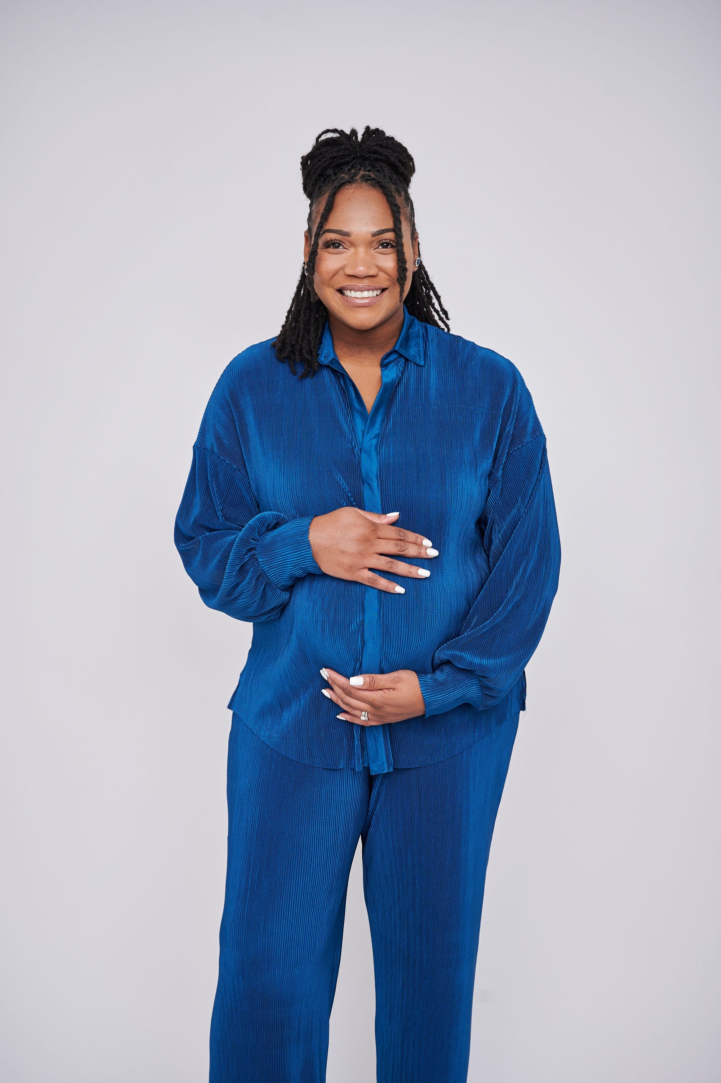maternity tailored trousers
