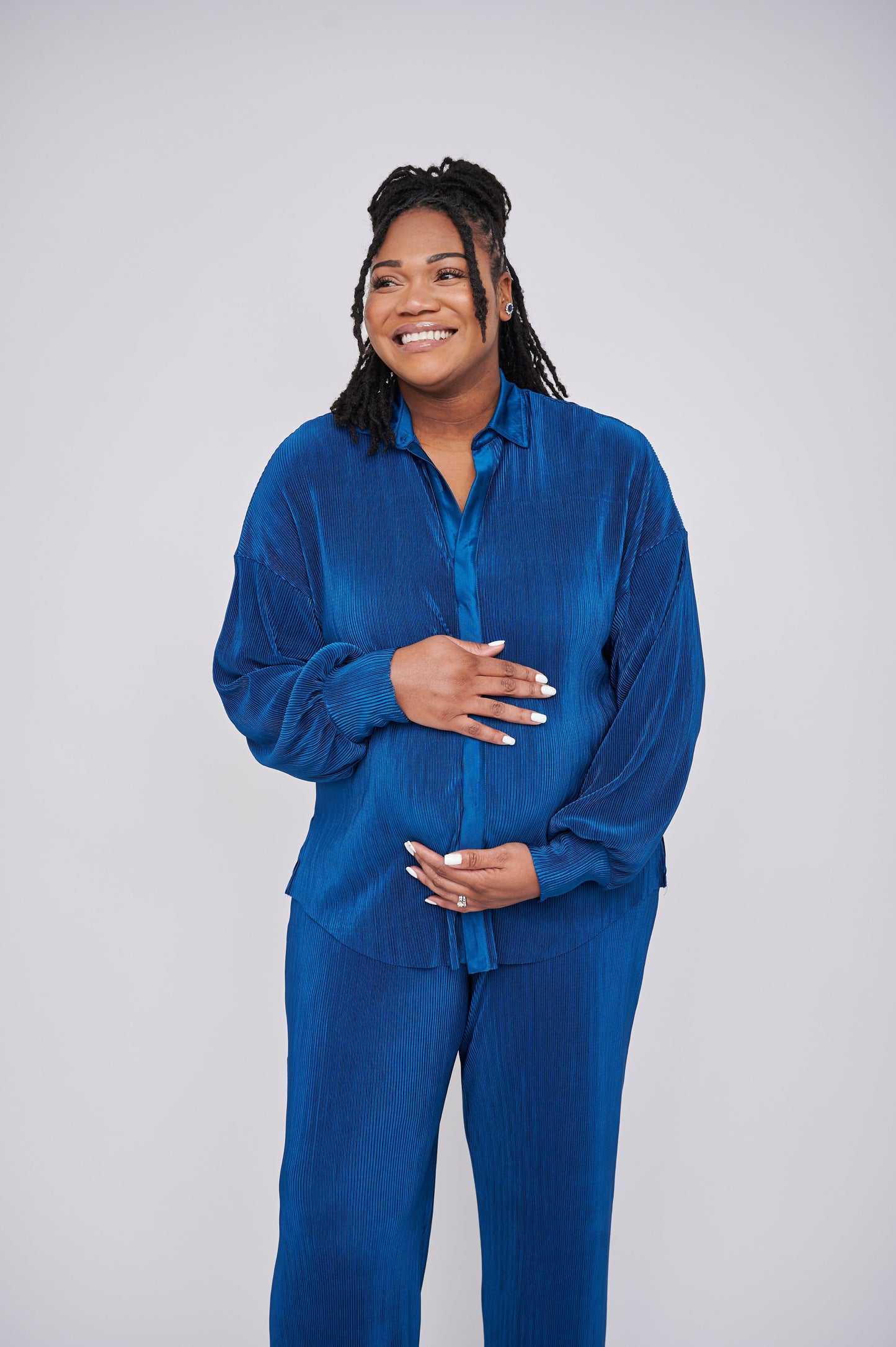 maternity tailored trousers