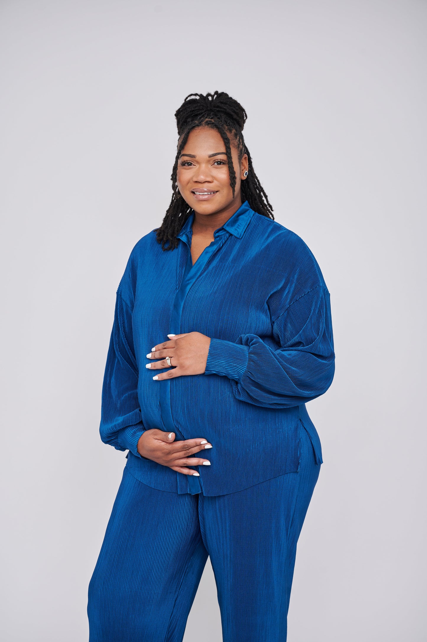 maternity tailored trousers