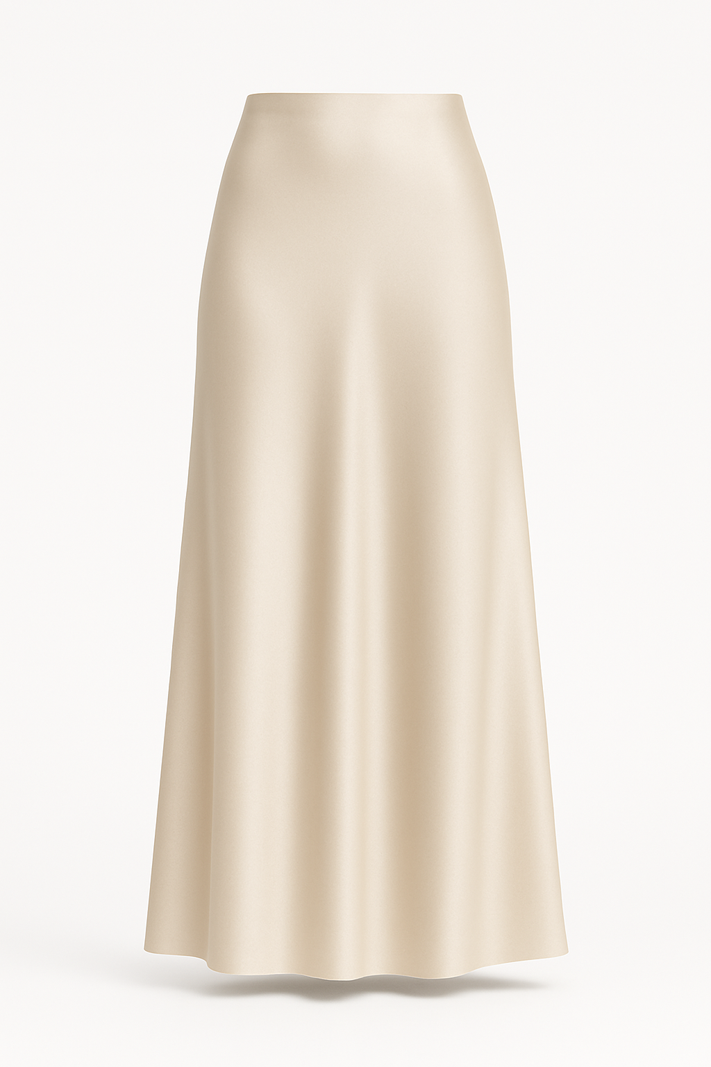 Tall Classic Satin Maxi Skirt