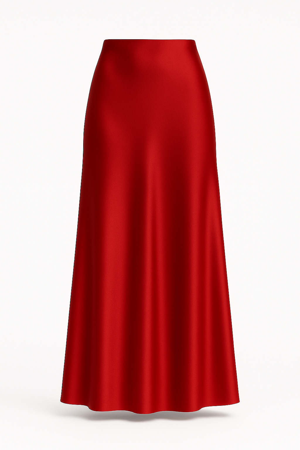Tall Classic Satin Maxi Skirt