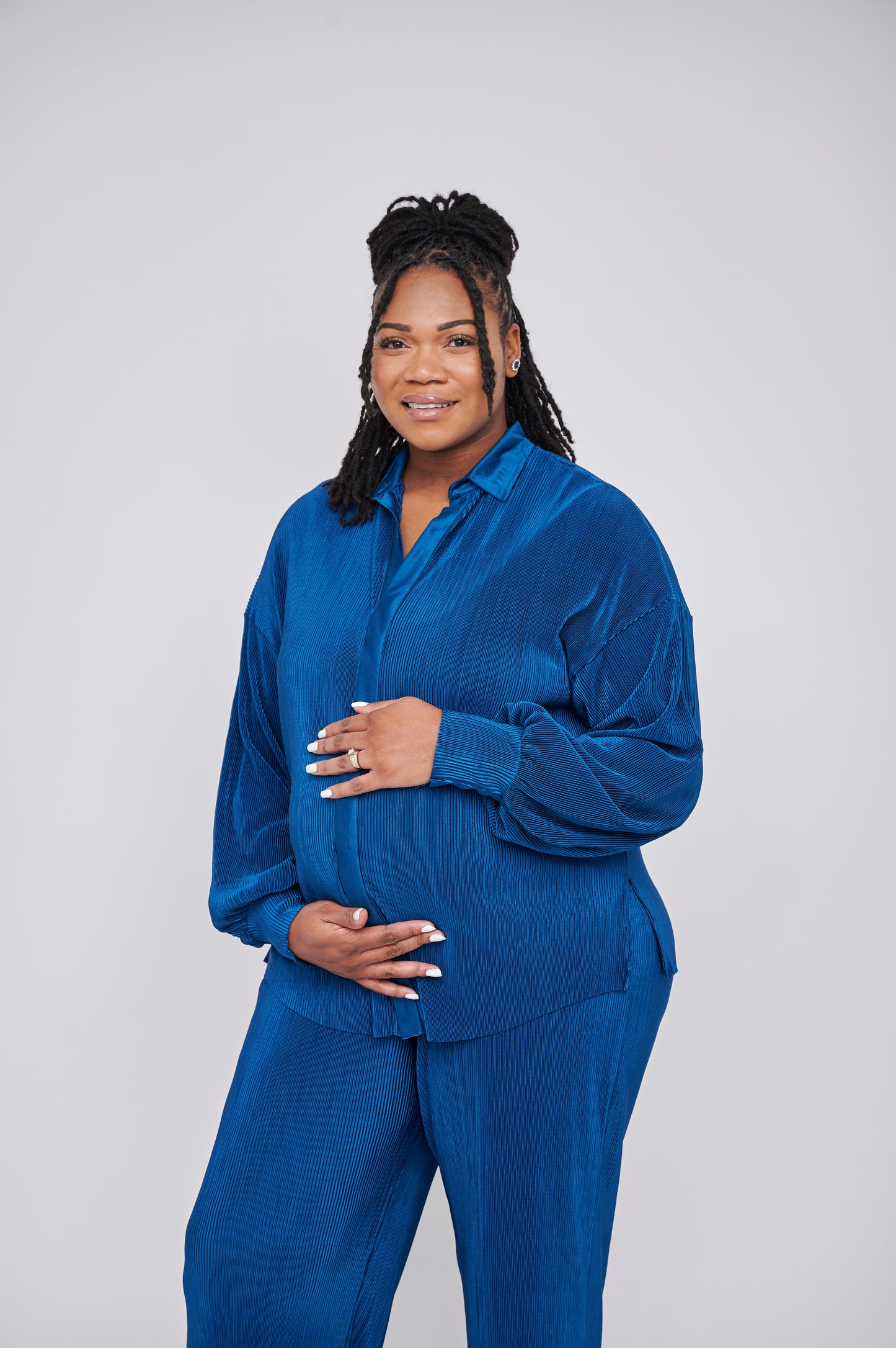 maternity tailored trousers