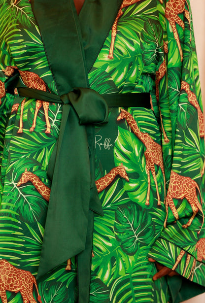 Giraffe Luxe Robe
