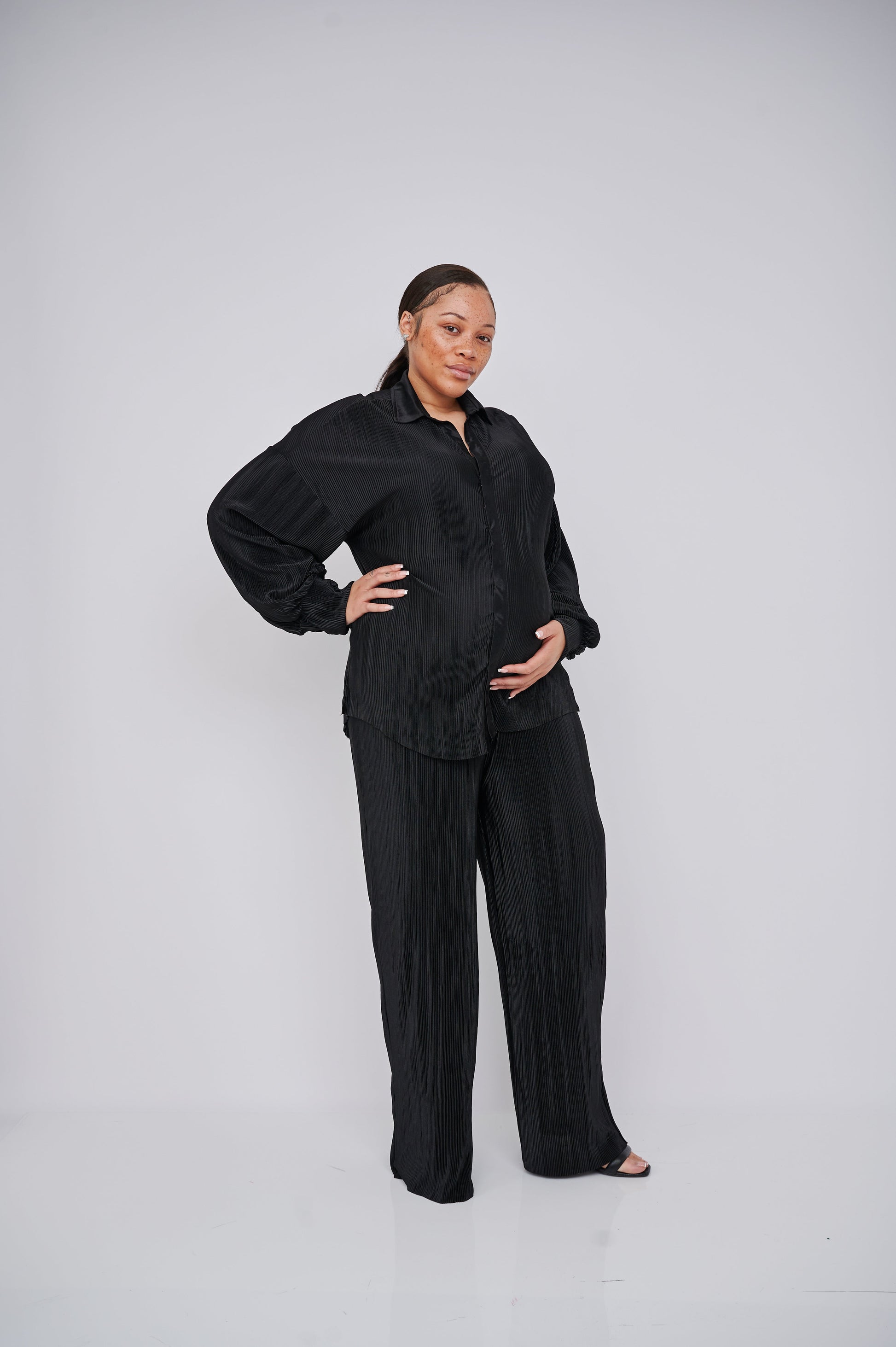maternity tailored trousers