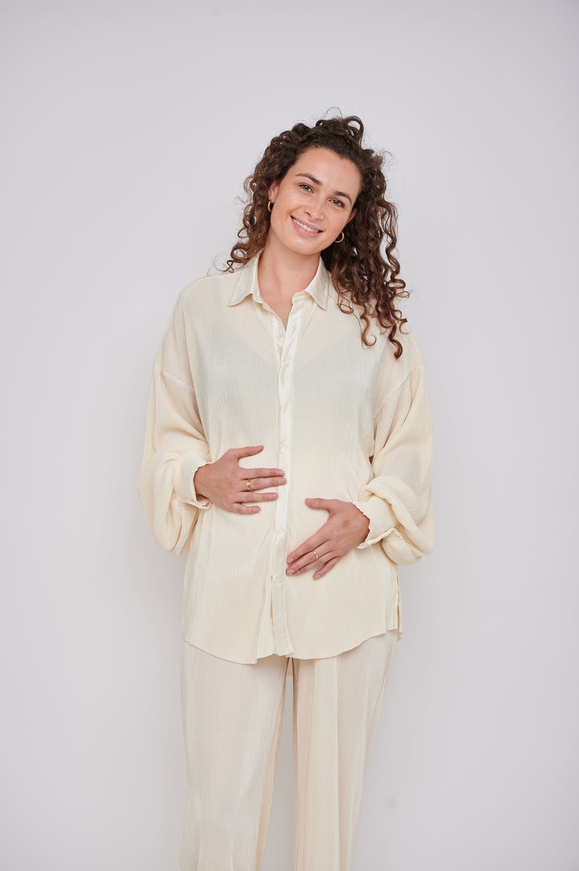 maternity tailored trousers