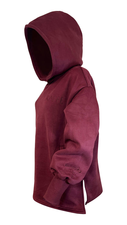 Raffe Mama Hoodie - Merlot Mama