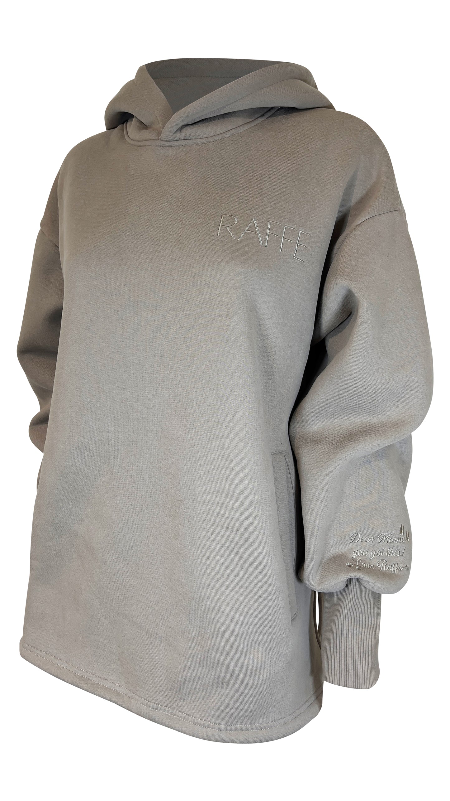 Raffe Mama Hoodie - Neutral Ground