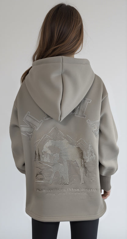 Raffe Mama Hoodie - Neutral Ground
