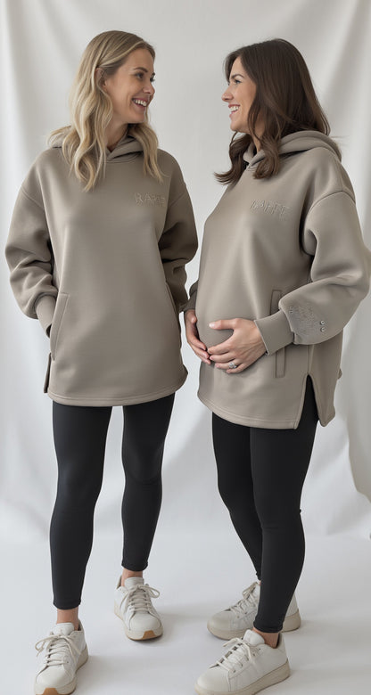 Raffe Mama Hoodie - Neutral Ground