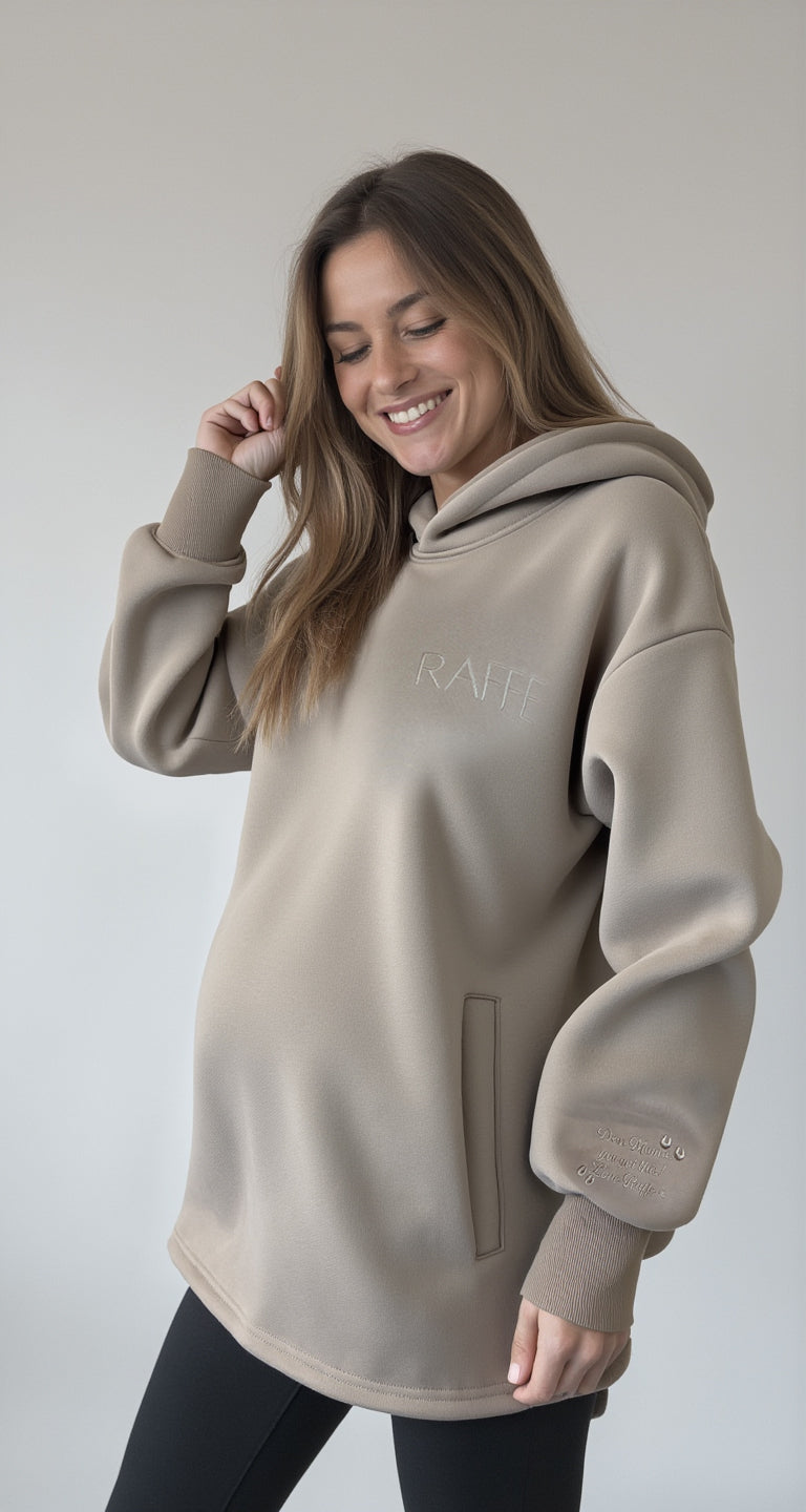 Raffe Mama Hoodie - Neutral Ground