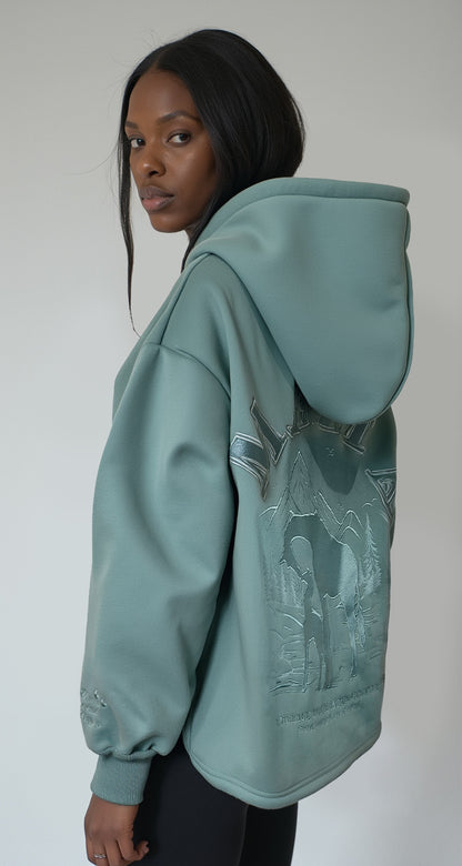 Raffe Mama Hoodie - Pastel Patience