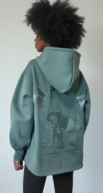 Raffe Mama Hoodie - Pastel Patience