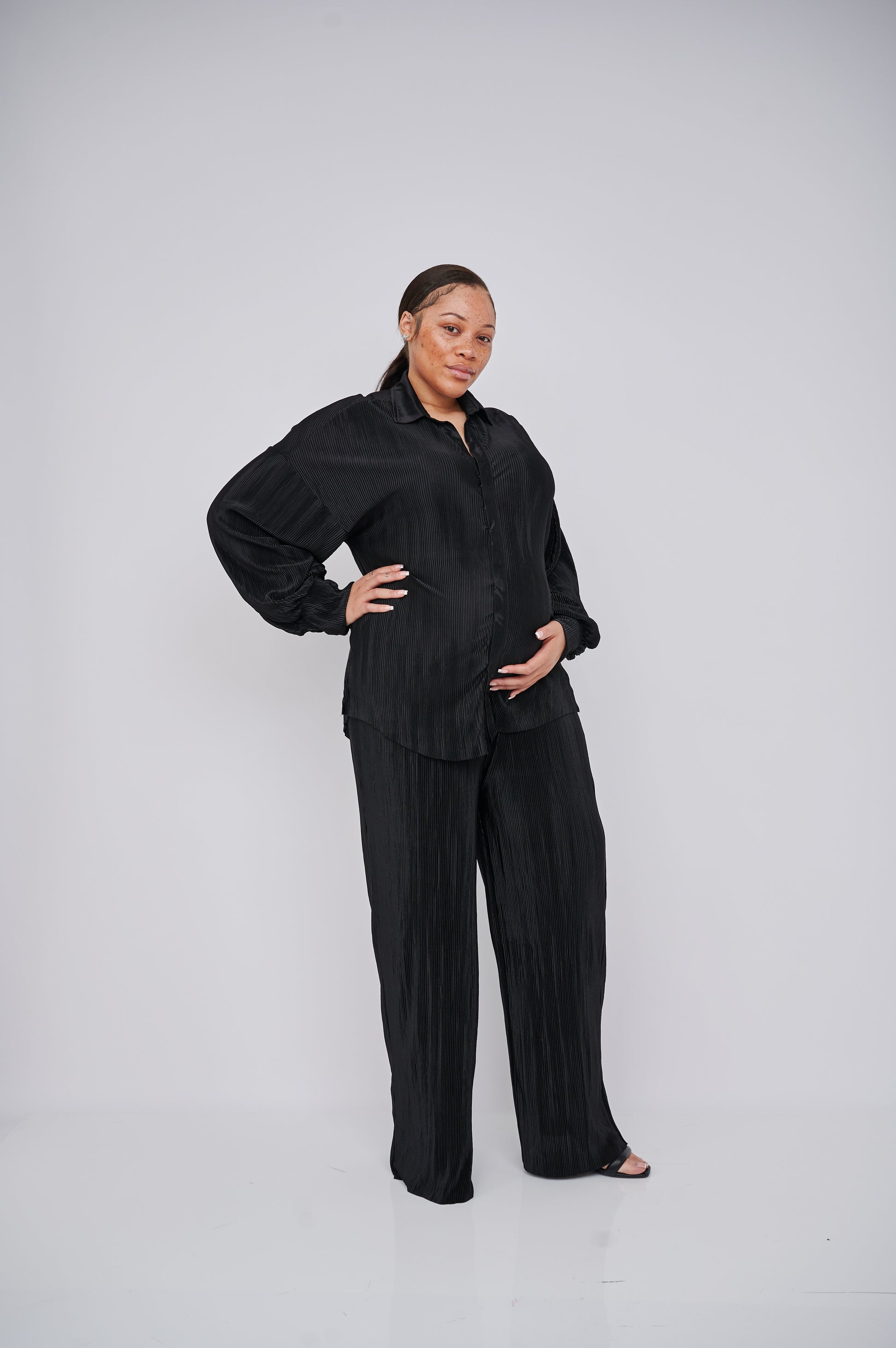 maternity tailored trousers