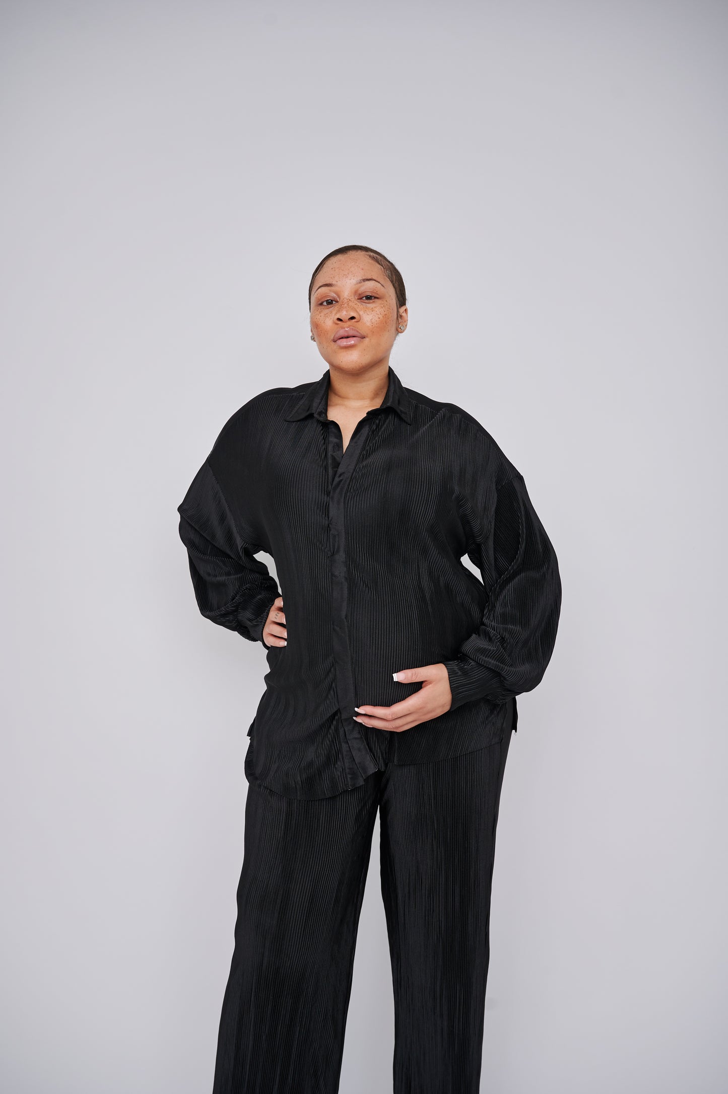 maternity tailored trousers